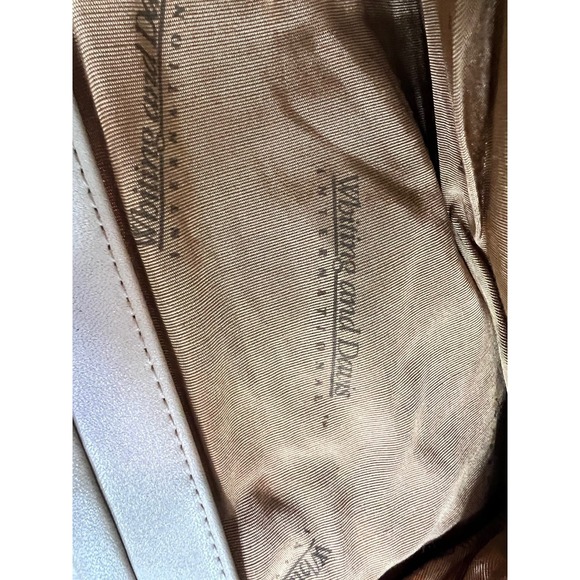 Vintage Whiting‎ and Davis Beige Mesh Clutch with Kiss Clasp - Picture 3 of 4